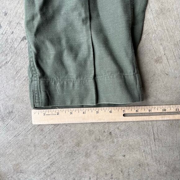 VINTAGE OG-107 MILITARY ARMY PANTS 38X31 GREEN 80S - Picture 5 of 5